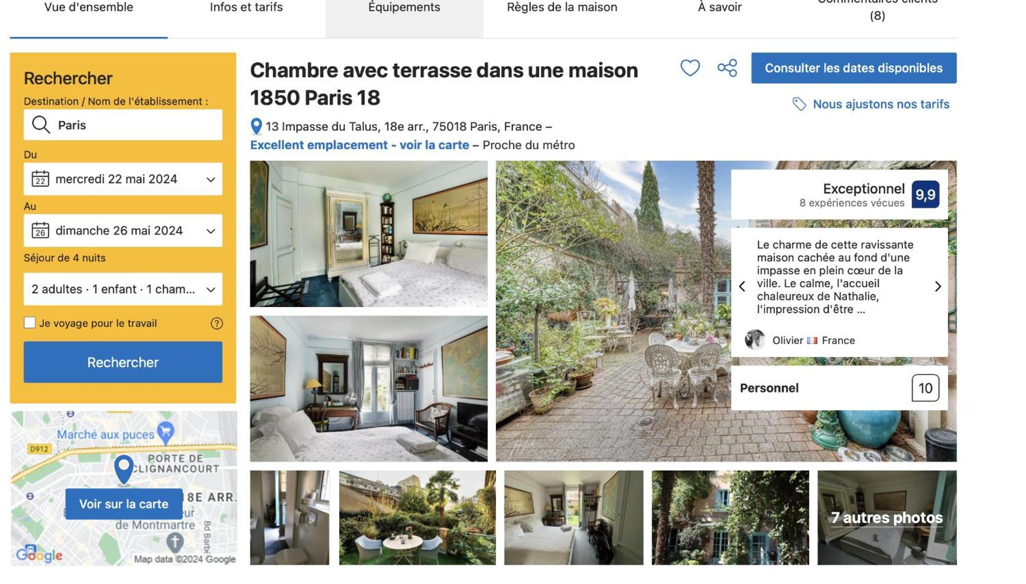 Maison 1850 18 Garden And Parking Paris