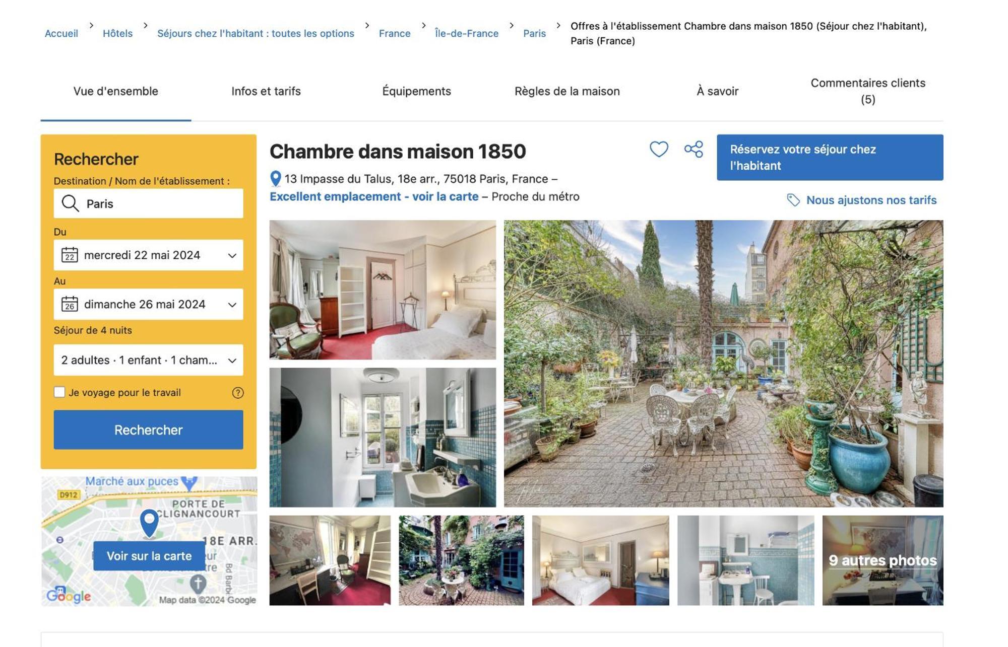 Guest house Maison 1850 18 Garden And Parking